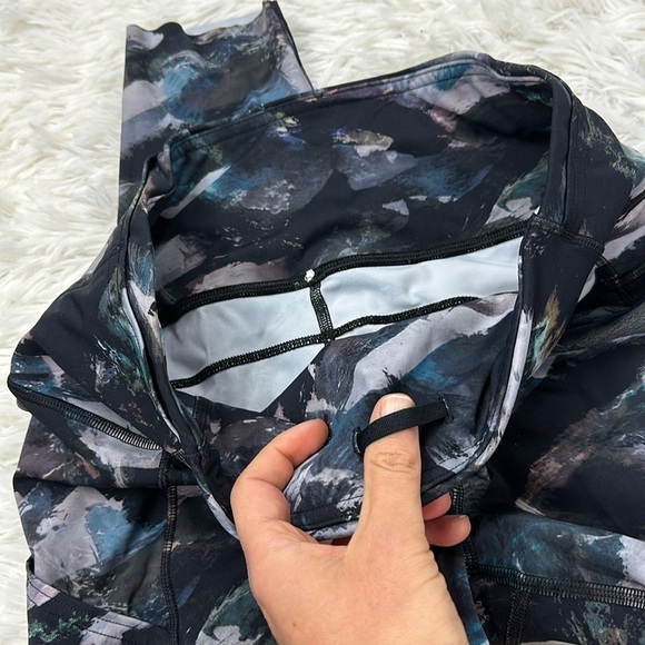 Lululemon Fast and Free Tight II 25" *Non-Reflective Nulux Glacier Camo Starligh - Picture 3 of 7